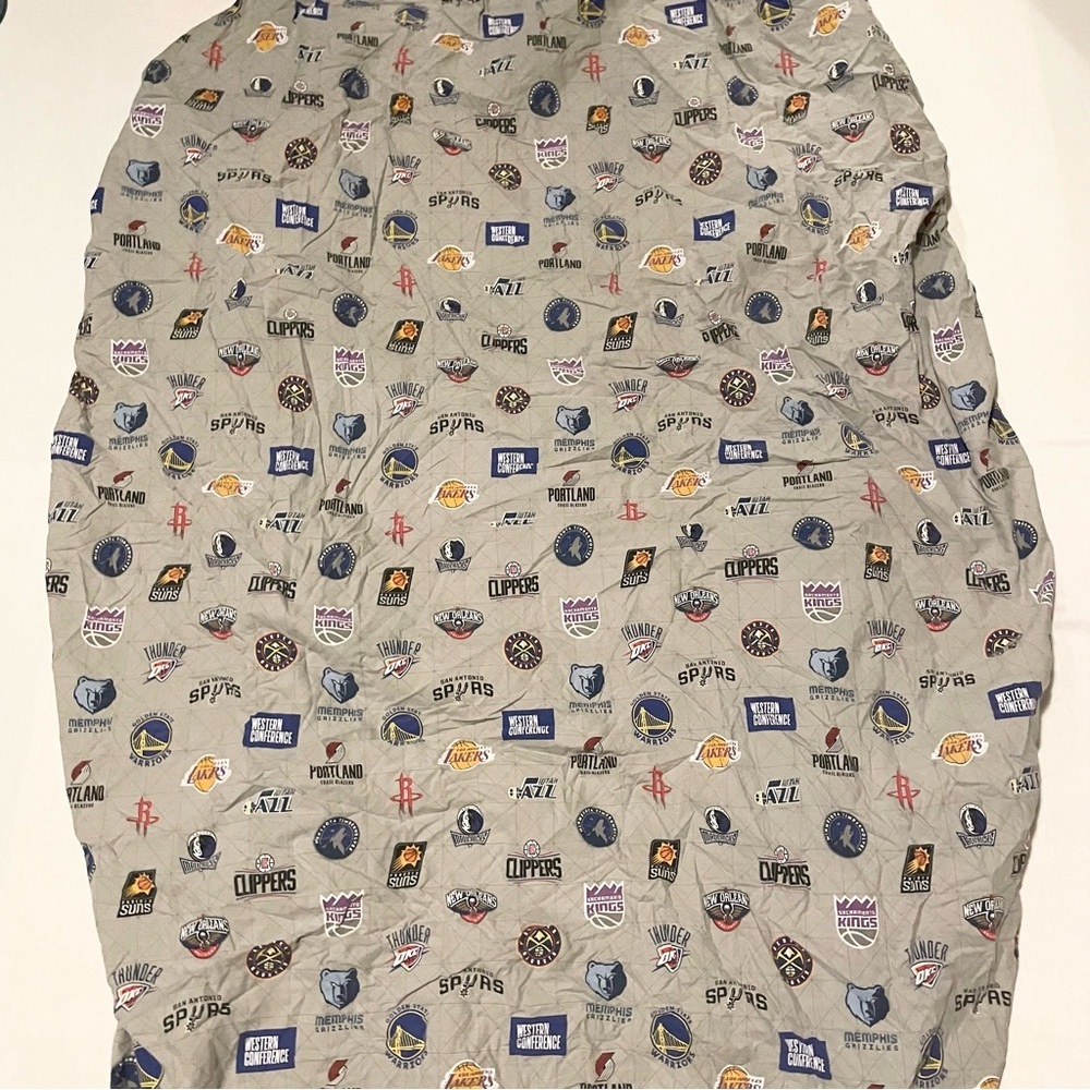 Pottery Barn Teen NBA Western Conference Full Fitted Sheet
